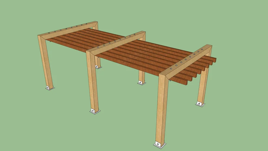 Pergla de madera