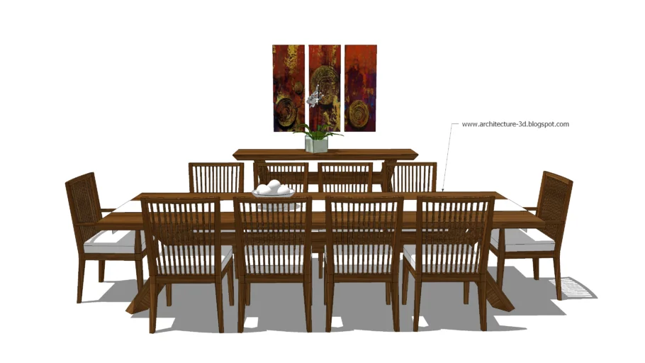 dining table & chairs