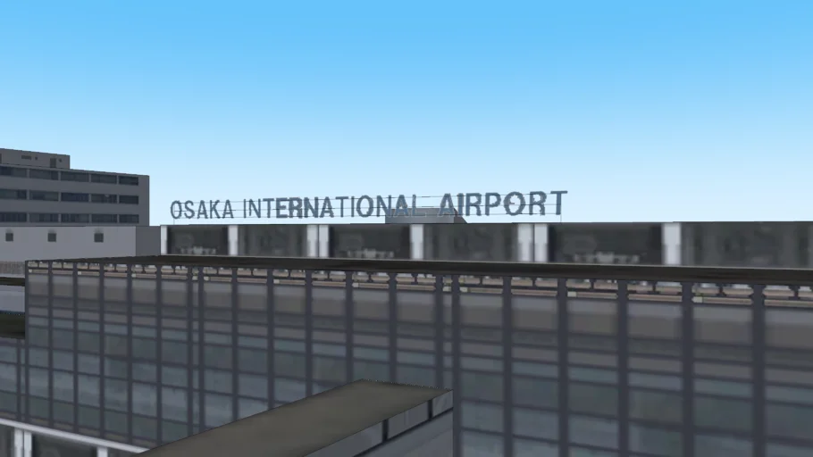 Osaka Itami airport Terminal 大阪国際空港