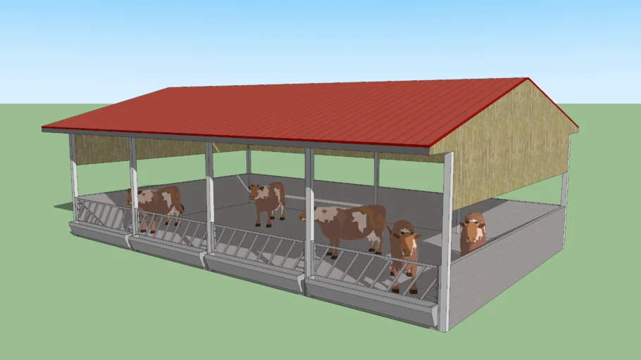 Cattle Shed | 3D Warehouse
