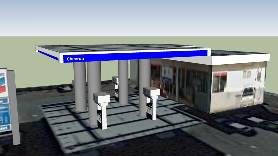 Chevron Gas Station