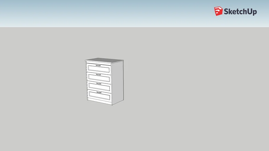 IKEA SONGESAND chest with drawers