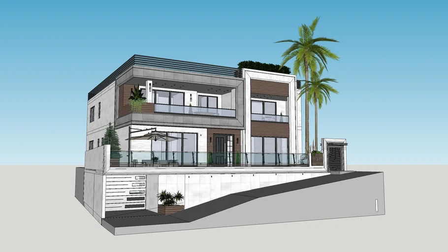 modern villa
