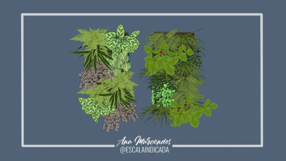 JARDIM VERTICAL - MÓDULOS