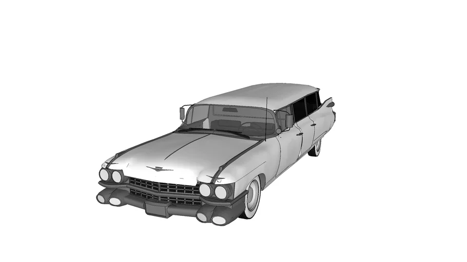 1958 Miller Meteor Hearse