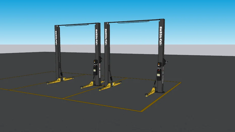 CAR LIFT BENDPAK XPR-10S 145"