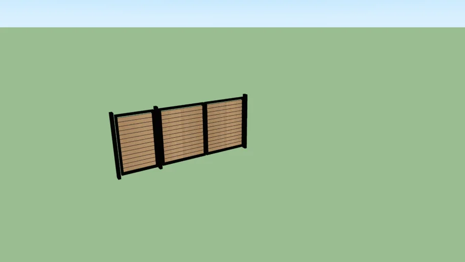 Main Gate | Wooden