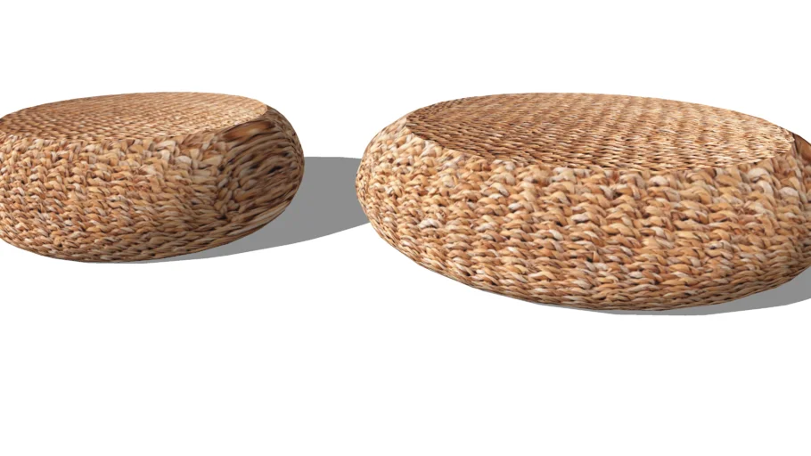 Puff palha natural