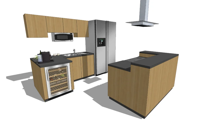Small Kitchen | 3D Warehouse
