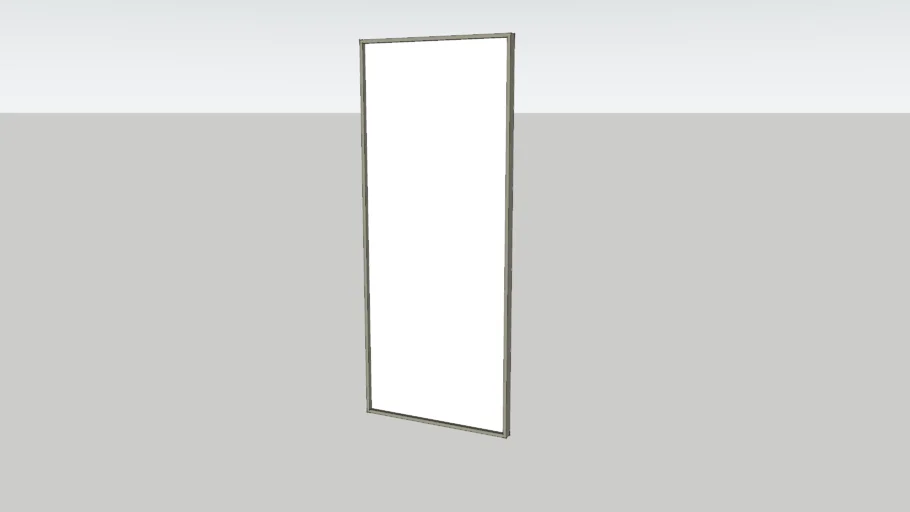 West Elm Metal Framed Floor Mirror