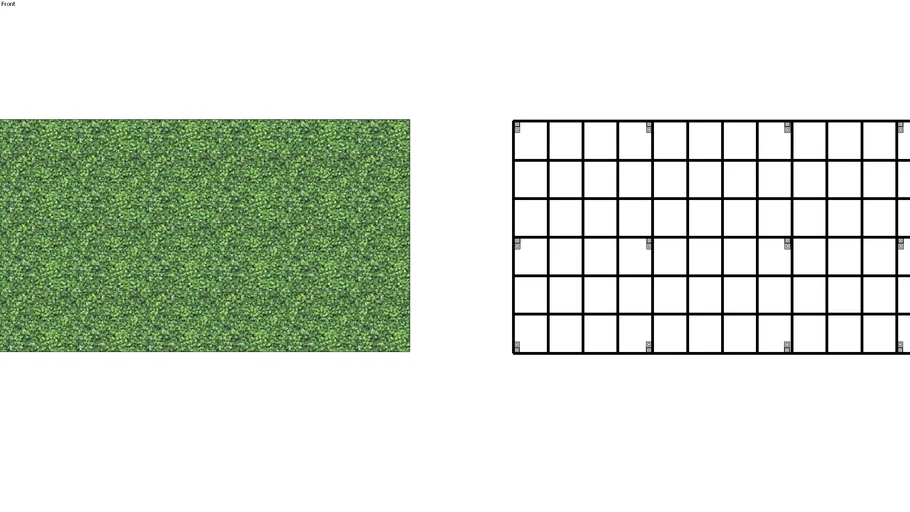 Artificial Outdoor Boxwood Wall Panel
