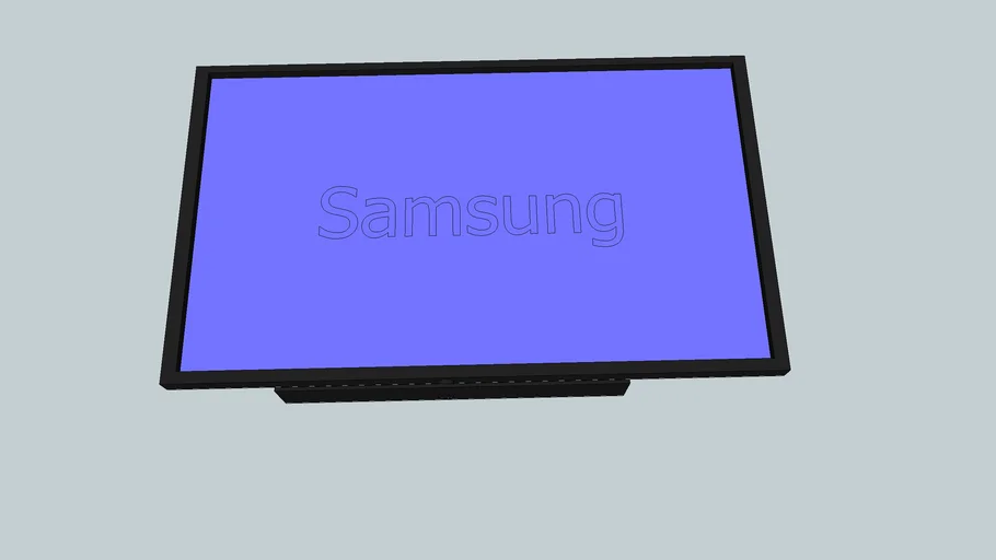 big samsung tv