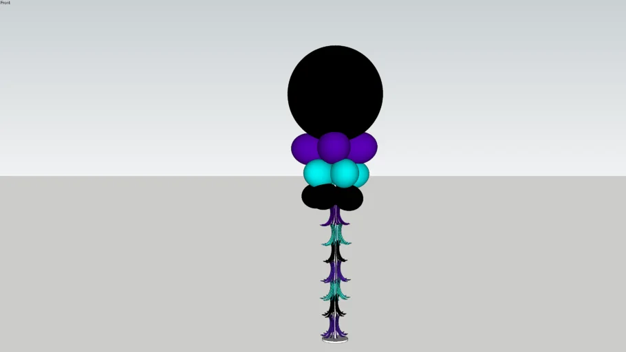 TORRE DE GLOBOS / DECORACIÓN CON GLOBOS