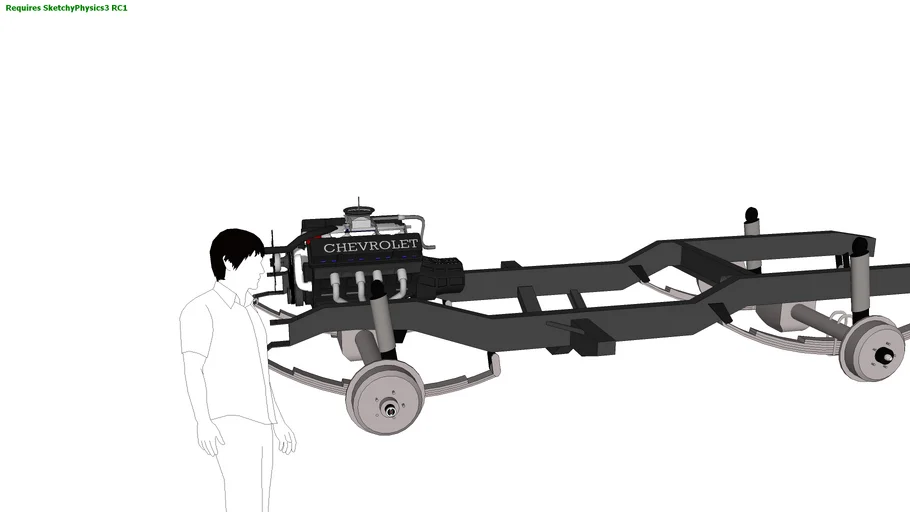 Chevy truck frame