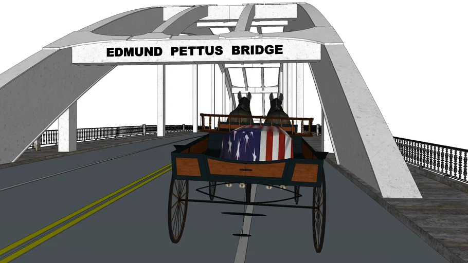 EDMUND PETTUS BRIDGE- JOHN LEWIS