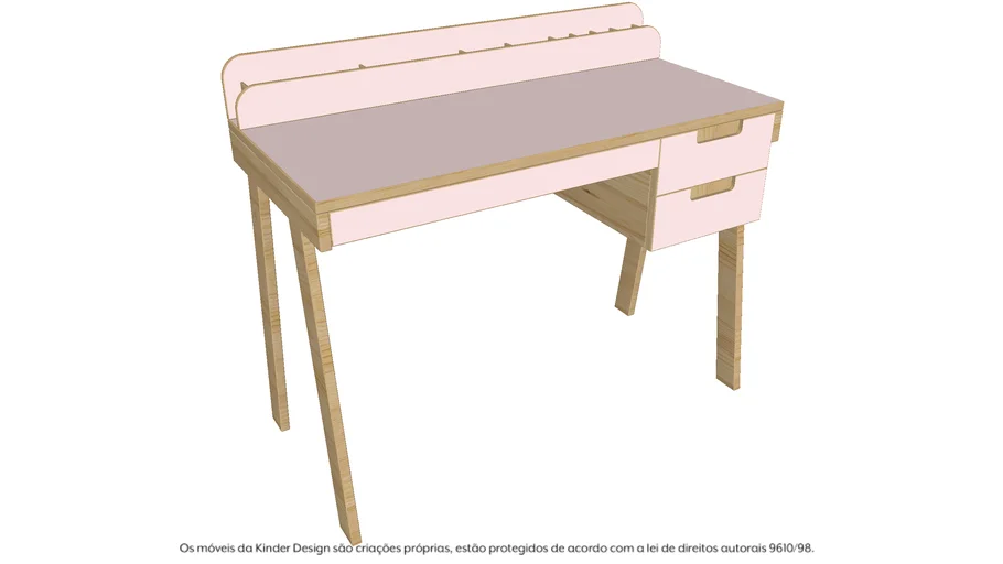 Escrivaninha Porta Lápis Teen- Kinder Design