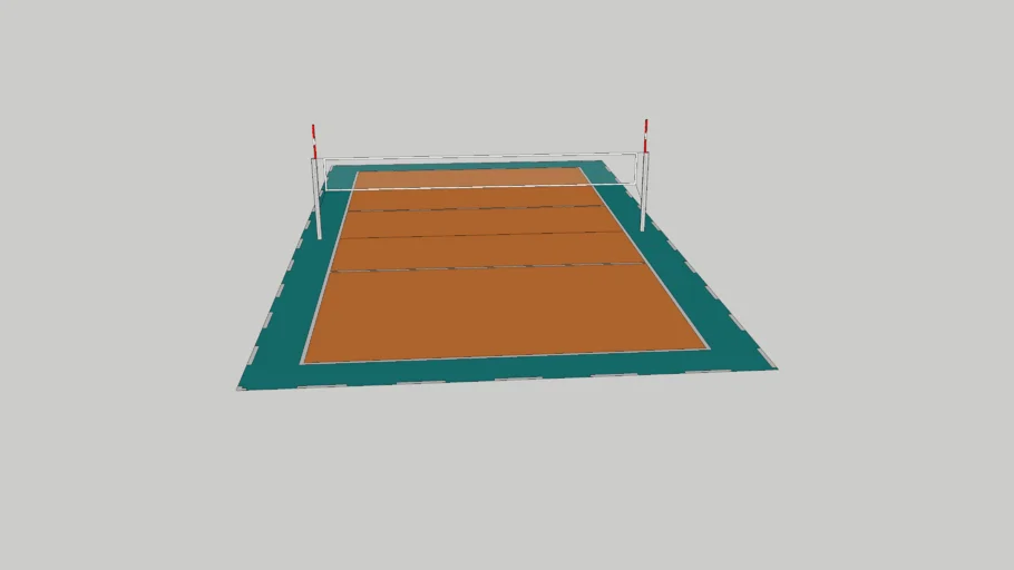Quadra de Volei