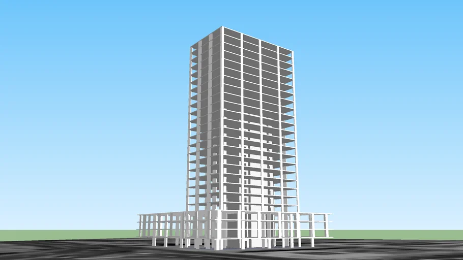 Piraeus Tower Structure
