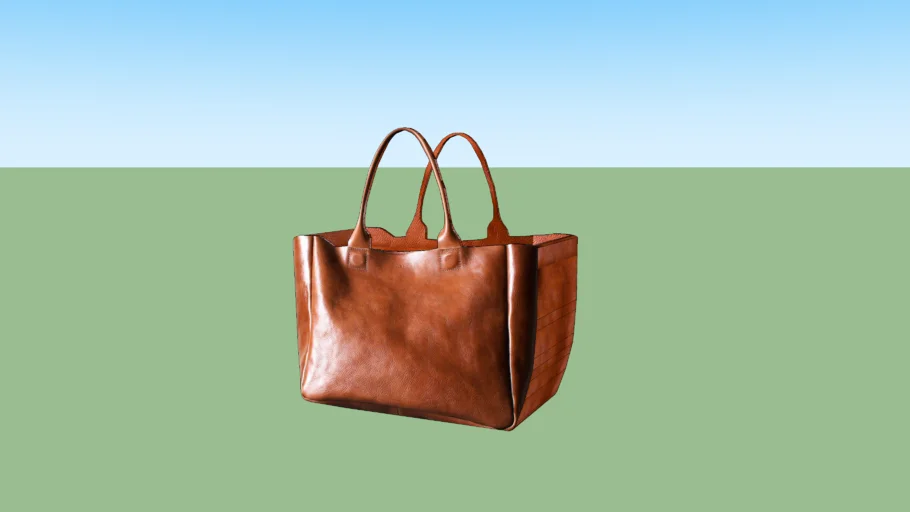 leather tote bag boti