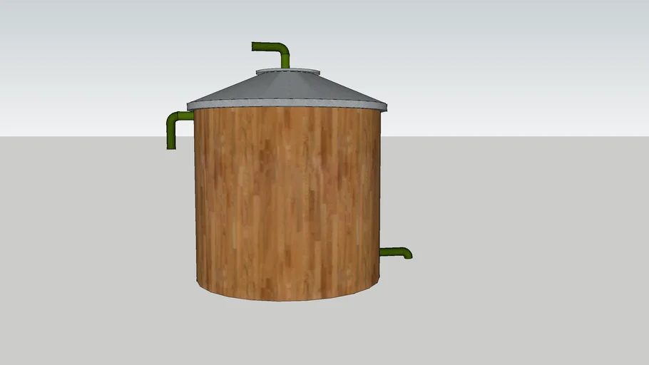 Wood Cistern