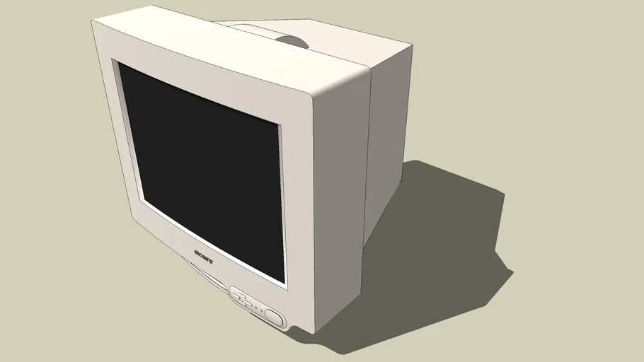Sony 15sf 15" CRT Computer Monitor