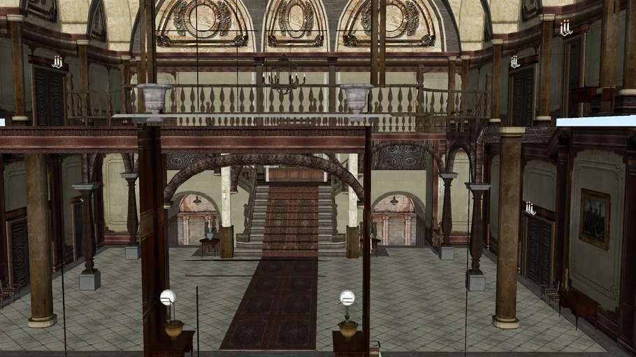 Resident Evil Remake - Spencer Mansion - eingangshalle