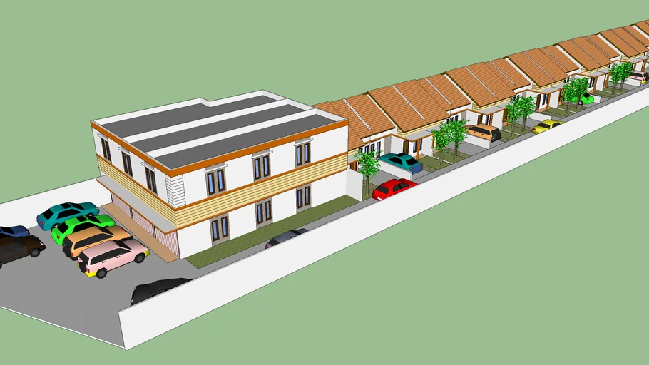 Contoh Site Plan Rumah