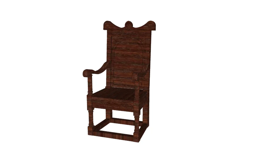 Charles I Oak Wainscot Chair