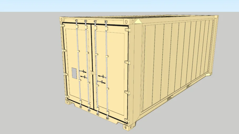 Reefer ver.B - 20ft Standard Container