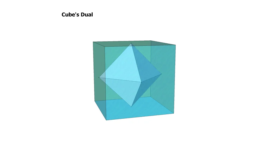 Cube's Dual | 3D Warehouse