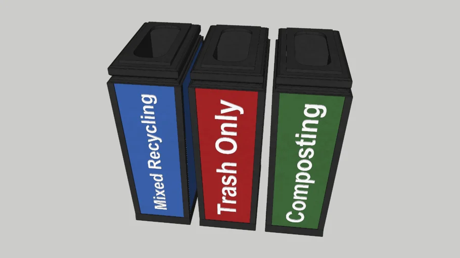 Small ErgoCans (EC1119) - Recycle Bins