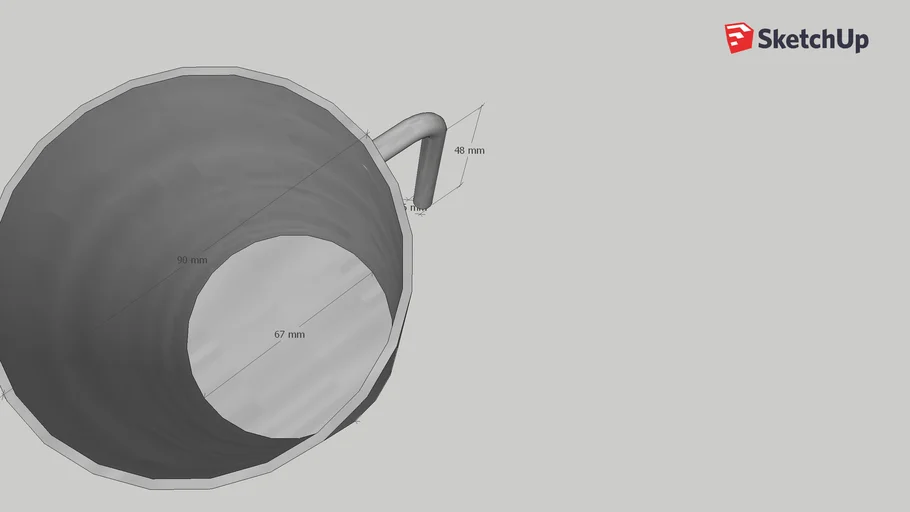 Aluminium feestbeker