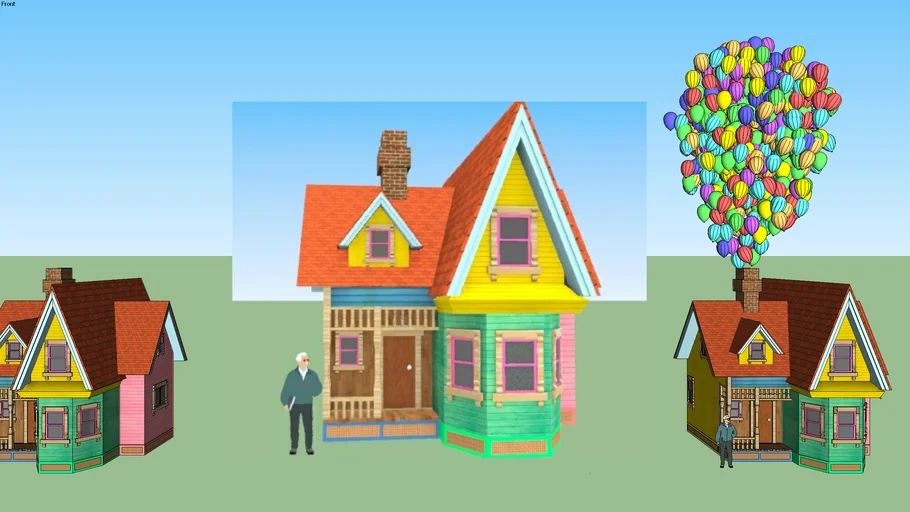 House from UP Movie