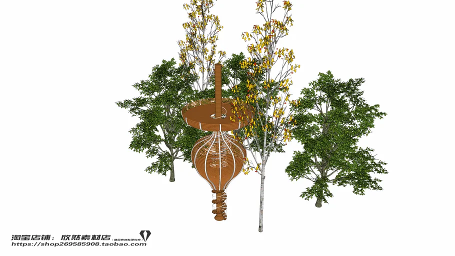 house tree 6565 | 3D Warehouse