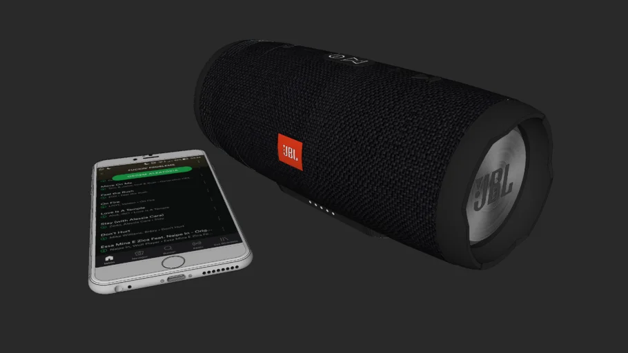 JBL CHARGE 3  + CELULAR COM SPOTFY
