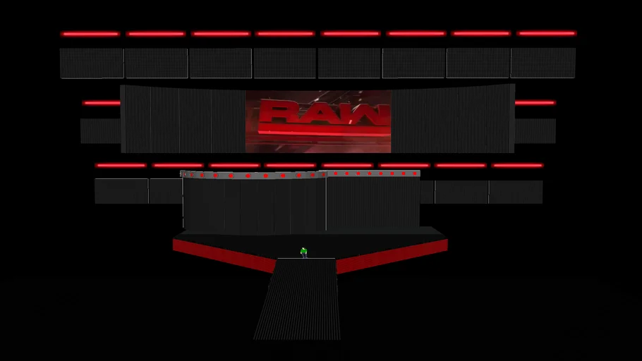 WWE Raw stage 2017