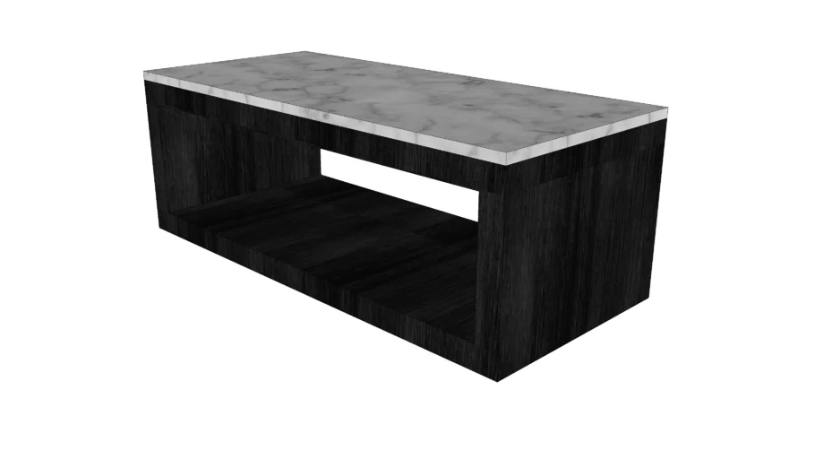 Folsom Coffee table with marble top | Pottery Barn