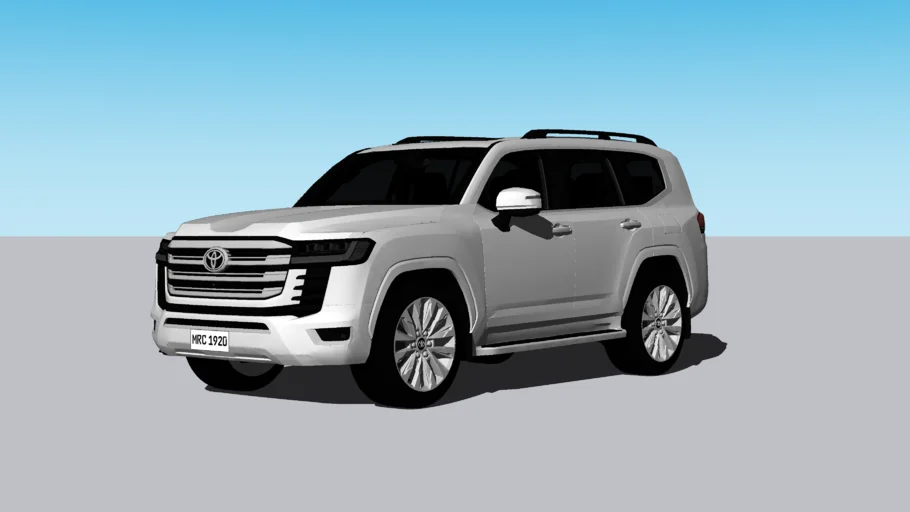 2022 Toyota Land Cruiser ZX | 3D Warehouse