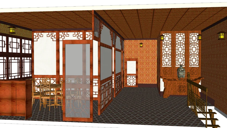 china style house
