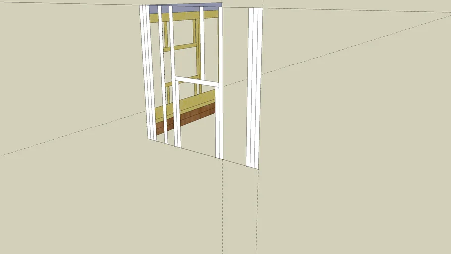 gabes model house wall