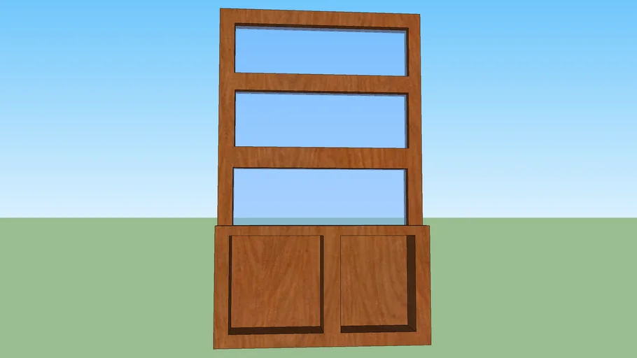 Window w/ shelves