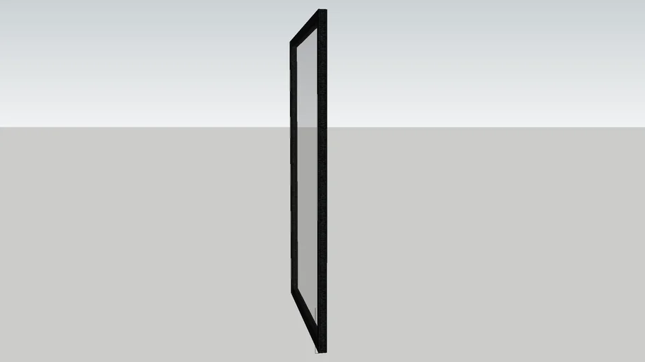 Launch- glass frame single
