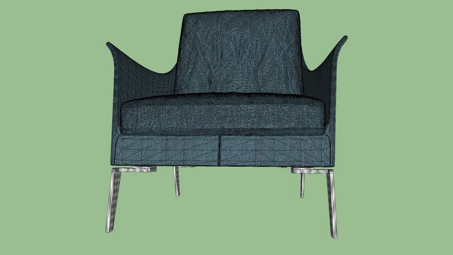 Boss armchair Flexform