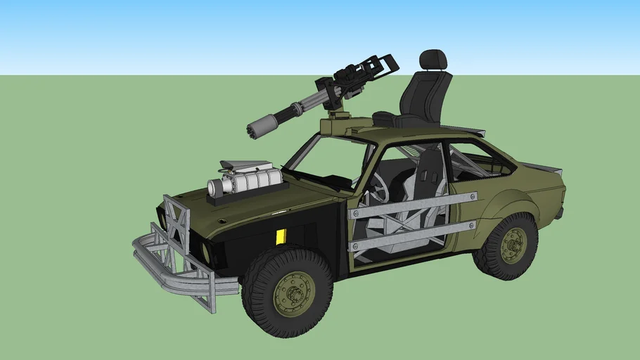 Ford escort mad max