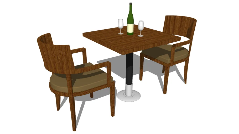RESTAURANT- 2 SEATER DINING TABLE