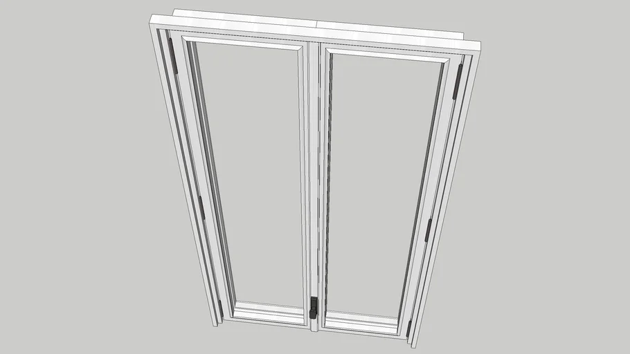 Finestra a 2 ante 95X195 cm
