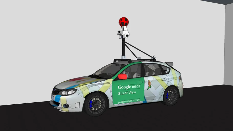 Google Street View Subaru Impreza WRX STI