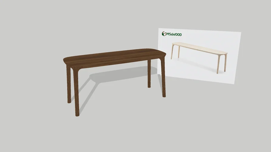 wood bench