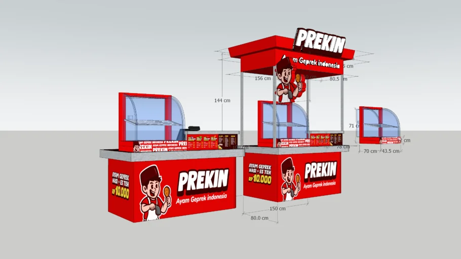 Booth Stand Prekin
