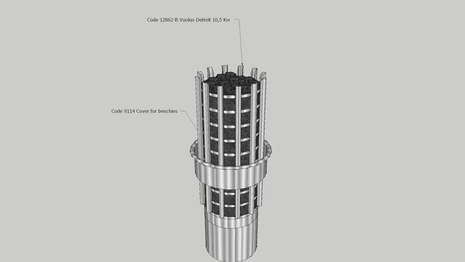 Vuolux Detroit sauna heater